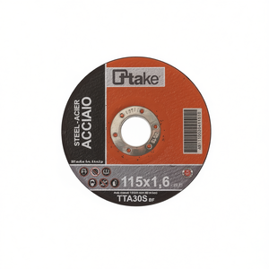 TTAKE ใบเจียรแบบแบนไม่เคลือบผิว 125x22.23 มม. สำหรับตัดเหล็ก - Product Image 2