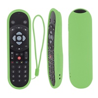 Nueva funda protectora de silicona de color fluorescente para control remoto de TV SK Q
