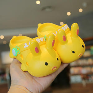 Pantoufles pour enfants été intérieur maison anti-dérapant bébé fille et garçon 1-2 ans sandales chaussettes - Product Image 4