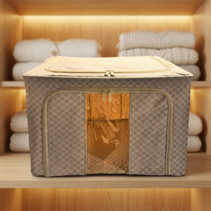 Contenedores Apilables para Guardar Ropa en el Armario, Organizadores para Dormitorio, Caja Organizadora para Ropa y Edredones - Product Image 4
