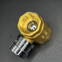 Vanne à boisseau sphérique manuelle en acier inoxydable avec verrouillage magnétique, raccord NPT, 1 port, contrôle durable de l'eau, 200, personnalisable OEM en laiton