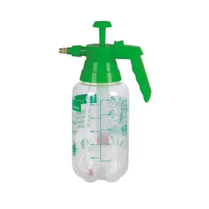 Farmjet-pulverizador de plástico de alta calidad, botella de agua, rociador de jardín doméstico de mano, 1L, 2L