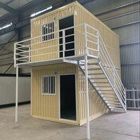 Maison de conteneur pliable préfabriquée modulaire à faible coût et installation rapide, 20 pieds, 40 pieds