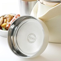 Termo de Acero Inoxidable, Mantiene la Temperatura Durante Horas, Recipiente Térmico para Alimentos Calientes y Fríos, Termo Aislado para Alimentos