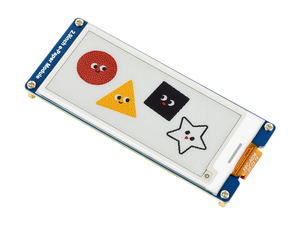 จอแสดงผล E-Paper ขนาด 2.9 นิ้ว ยี่ห้อ Waveshare (G) จอ E-ink สำหรับ Raspberry Pi/ESP32/Arduino, ความละเอียด 296x128, สีแดง/เหลือง/ดำ/ขาว, รองรับ SPI K 688 - Product Image 1