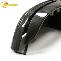 Coques de rétroviseurs latéraux aspect fibre de carbone sèche LHD pour BMW M3 G20 G30 G42, amélioration look G80, accessoires extérieurs pour rétroviseurs de voiture
