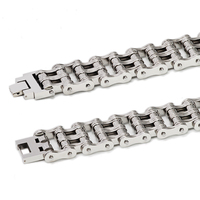 Vente en Gros Bracelet Homme 24mm Grande Taille Bracelet Chaîne de Vélo en Acier Inoxydable 316L