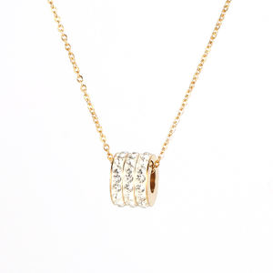 Elegant Fashion Gold <b>Chain</b> Necklace Jewelry Dainty Tiny Charm Women Choker Pendant Necklace 18K Gold Plated 316L Stainless - Product Image 1
