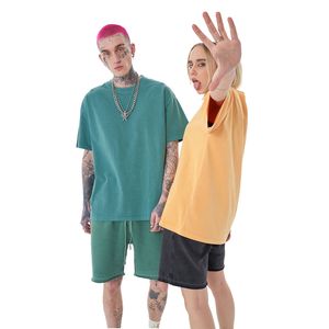 T-shirts unisexes en coton 100% tricoté 200 g/m², vente en gros à prix réduit, personnalisables avec logo par impression numérique - Product Image 3