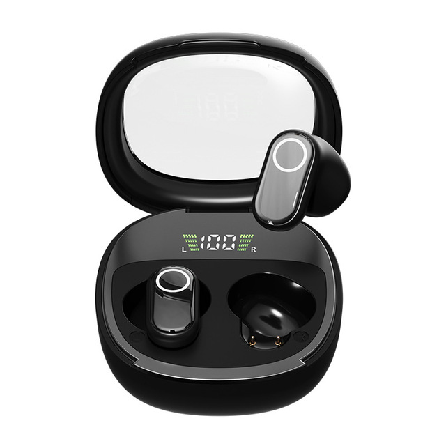 2025 New America Sports TWS ANC Wireless for 5.4 LED Indicator IPX-4 Waterproof In-Ear Hooks Stereo Music Earbuds