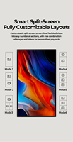 55-дюймовый VA-LCD коммерческий цифровой дисплей для настенного/потолочного монтажа, 4K, Android, Wi-Fi, со встроенной системой управления контентом (CMS) для использования в розничной торговле внутри помещений
