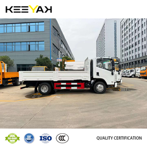 Camion de fret à plateau Isuzu 5 tonnes Cabine simple Camion léger puissant Camion léger Camion de fret neuf Bon prix - Product Image 5