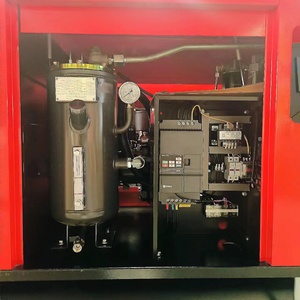 Kalors efficienza risparmio energetico industriale tutto in uno basso rumore elettrico rotativo vite compressore d'aria con serbatoio essiccatore aria - Product Image 3