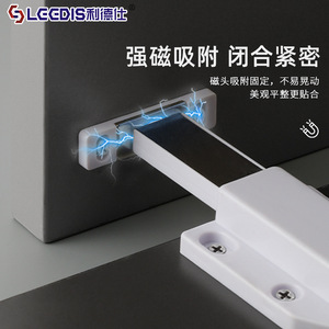 LGEDIS Cabinet <b>Door</b> <b>Spring</b> Loaded Device Plastic Cold Rolled Steel Non Detachable <b>Door</b> Mount Furniture Hardware Handle Drawer - Product Image 4
