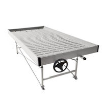 Banc roulant bon marché de reflux et de flux de plateau de support d'inondation de jardin pour des usines de pépinière