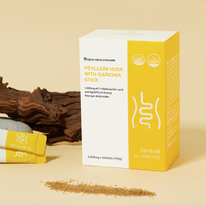 Poudre diététique premium coréenne à base de Psyllium et d'extrait de Garcinia Cambogia pour la santé intestinale, la perte de poids et le contrôle de l'appétit, 5g en sachets Yuyu - Product Image 2