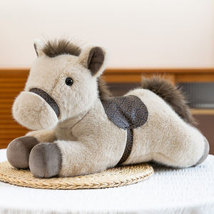 Peluche a Forma di <span class=keywords><strong>Pony</strong></span> - Animale di Pezza Super Morbido, Simpatico Mascotte per Regali ai Bambini e Decorazione Casa, <span class=keywords><strong>Giocattolo</strong></span> Morbido per Bambini - Product Image 5