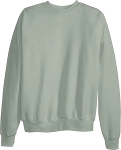 เสื้อสเวตเตอร์คอกลมแขนยาวของผู้ชายเสื้อสเวตเชิ้ตสีพื้นทำจากผ้าเฟรนช์เทอร์รี่ออกแบบได้ตามต้องการ - Product Image 3