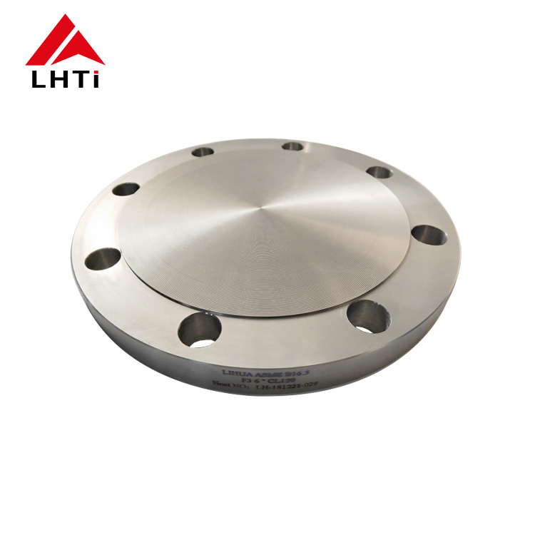 Customized Titanium Blind Flange Class 150-2500 Gr2 Gr7 Gr12 Pharmaceutical Use