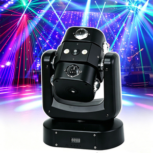 Projecteur LED RGBW professionnel pour scène de boîte de nuit, faisceau mobile pour DJ, éclairage stroboscopique pour piste de danse - Product Image 1