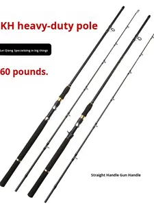 Canne à pêche spinning en fibre de carbone haute résistance NM XH pour la pêche en mer, la pêche au jigging côtier - Product Image 1