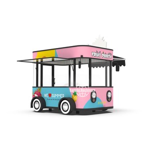 Remolque de comida Postres Totalmente equipado Remolque de comida Helado Café Camión Restaurante móvil Bbg Street Pizza Food Truck - Product Image 1