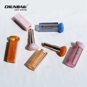 أنبوب ملمع شفاه برتقالي من السيليكون مع أداة - Product Image 3