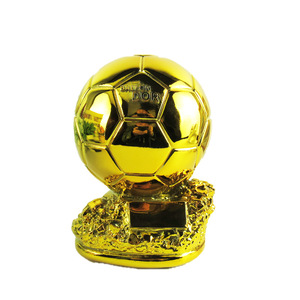 Trofeo Balón de Oro, Decoración para Portero y Jugador de Fútbol, Souvenir para Fanáticos, Tiendas de Lotería y Bares, Modelo 2024, Resina - Product Image 6