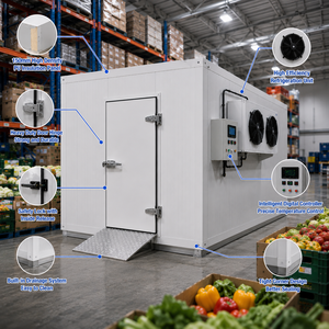 Almacén Frigorífico de Ahorro Energético, Cámara Frigorífica de Temperatura Constante para Conservación de Frutas y Verduras Frescas - Product Image 2