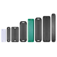 Étiquette RFID UHF 860-960 MHz ABS anti-métal, étanche, résistante aux intempéries, mini, à lecture de groupe NFC, programmable, à puce passive, longue durée de vie