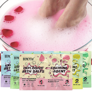 Tắm chân bom ngâm với muối và tinh dầu. Hương thơm bong bóng chân bột cho chân Callus, khô nứt, bướng bỉnh chân mùi hương - Product Image 1