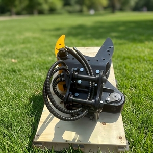 WIGON <b>Hydraulic</b> Tree Shearing Machine for 20-25 Ton Excavator with Motor & Gear-Forestry Use - Product Image 3