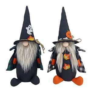 2022 nuovo arrivo decorazione della festa di Halloween Rudolph bambola senza volto gnomi di peluche di Halloween - Product Image 1
