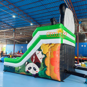 Toboggan aquatique <span class=keywords><strong>gonflable</strong></span> en PVC personnalisé pour une utilisation en intérieur ou en extérieur pour les piscines - Product Image 4