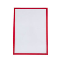Protection anti-éblouissement A4 dossier magnétique poche anisotrope caoutchouc aimant cadre rouge taille 316x230mm tenir papier A4