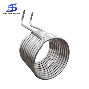 Bobine d'échange thermique en acier inoxydable de 12 diamètres Bobine de refroidissement Ss304 personnalisée - Product Image 4