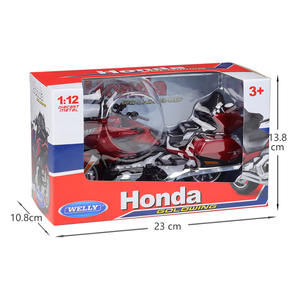 Modèle de <span class=keywords><strong>moto</strong></span> en alliage et plastique GOLDWING Tour 2020 à l'échelle 1:12, réaliste, avec roues mobiles, pour garçons - Jouet de collection - Product Image 6