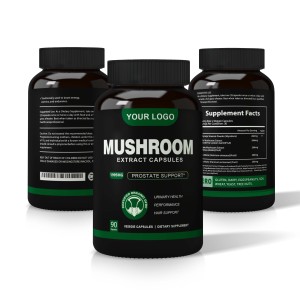 Extracto de hongos en polvo OEM Etiqueta Privada suplemento orgánico melena de León Cápsula de hongos - Product Image 5