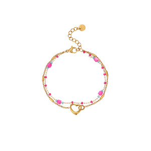 Pulseras y <span class=keywords><strong>Brazaletes</strong></span> Elegantes con Dijes de Trébol para Mujeres Modernas, Joyería de Moda - Product Image 6