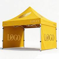 Chapiteau d'exposition, tonnelle de jardin, garage portable, événement en plein air, cadre en aluminium, auvent pliable 3x3m