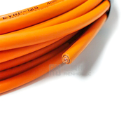 Hochspannungs-1500-V-EV-Einadriges, flexibles, abgeschirmtes 95 mm2-Kabel 50 mm2 bis 240 mm2 XLPE-Gummi kupfer für HVIL-Steck verbinder
