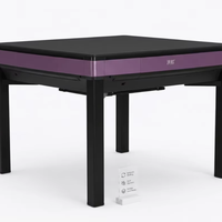 Table de mahjong électronique automatique multifonctionnelle pour le divertissement familial et les repas
