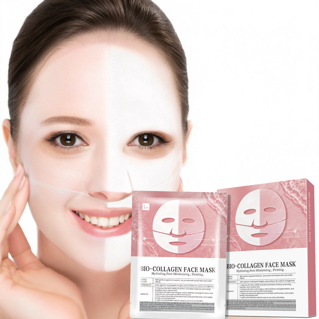 Face Masking Sheet Guangdong Hydrogel Bio Collagen Aloe Overnight Lifting Anti-Wrinkle Firming Hydration Skin Care OEM ODM