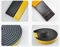 Bande d'étanchéité en mousse EPDM professionnelle, cellules fermées, auto-adhésive pour porte et fenêtre, dureté et densité réglables, 100 mètres