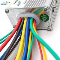 Contrôleur de vélo électrique sans balais 36V 48V 350W 15A à double mode compatible avec le panneau LED S810 790