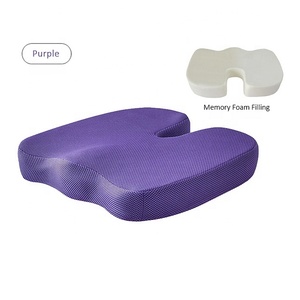 Cojín Ortopédico en Forma de U de Espuma Viscoelástica WJ-194 <span class=keywords><strong>para</strong></span> Cadera, Coxis y Ciática, con Funda Extraíble y Lavable, Antibacteriano, <span class=keywords><strong>para</strong></span> Oficina - Product Image 3