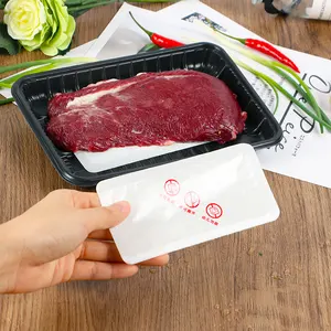 Sac d'emballage alimentaire en poly, 100% ml, tampons absorbants pour plateaux à viande, eau et sang, pour vente