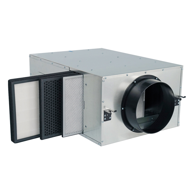 Hepa Filter Box air Purification Fan