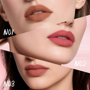 O. DOS. O Mist Lipstick Kiss Lock Color Matte Velvet Lipstick para belleza y maquillaje Light Mist Color - Product Image 4