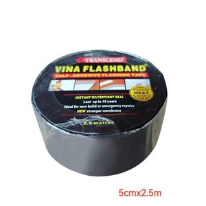 KUSHANG Ks5105 Ruban d'étanchéité pour toiture en bitume asphalte, rouleau, simple face, feuille d'aluminium PET, épaisseur 1,2 mm, isolation thermique - Product Image 4